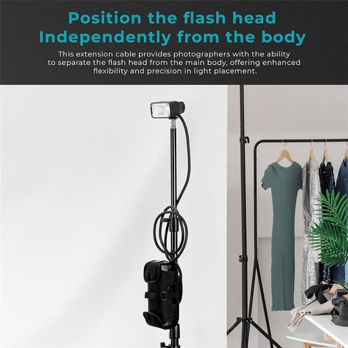 EC-200II Portable Extension Cable for The H200II Speedlight Flash Head for The eVOLV 200 Pro II in Saudi Arabia