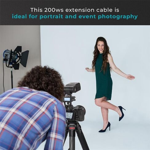 EC-200II Portable Extension Cable for The H200II Speedlight Flash Head for The eVOLV 200 Pro II in Saudi Arabia