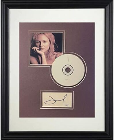 Athlon Sports CTBL-f31808 11 x 14 in. Jewel 3 x 5 in. Signed Cut with 1998 Spirit Cover with CD JSA - RR76717 - Singer & Songwriter in Saudi Arabia
