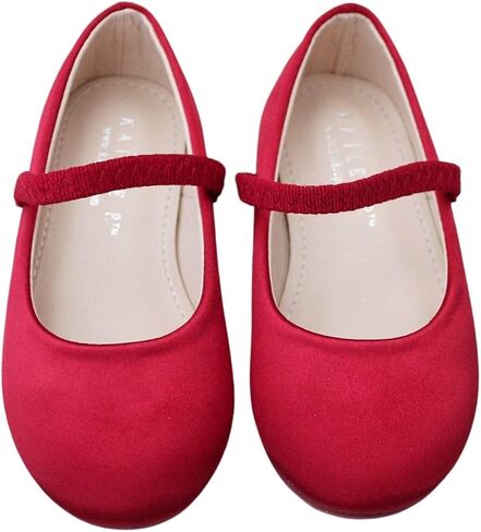 KAILEE P Girls Satin Mary Jane Flats in Saudi Arabia