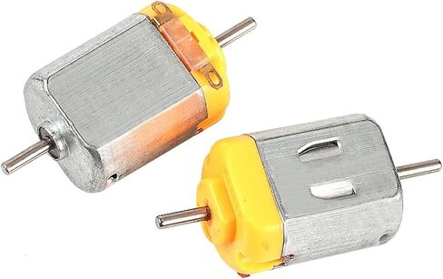 Miniature DC, Motor, Engine Model 6v Toys Dc Micro Motor, Motor, Micro Motor, 130, 20mm Long Axis Motor Dual Axis Motors(Standard) in Saudi Arabia