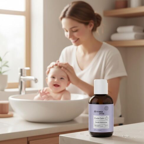 Dermazen Cradle Calm Holistic Cradle Cap Treatment Skin Moisturizer - 3oz in Saudi Arabia