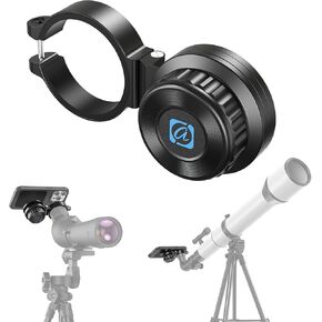 APEXEL Magnetic Telescope Phone Adapter, 45-55mm Aluminum Foldable Photo Adapter Fits All Smartphone, Universal Phone Mount for Binocular, Monocular, Microscope, Spotting Scope in Kuwait