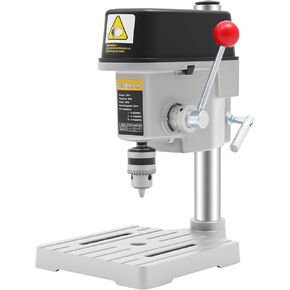 Mini Benchtop Drill Press, 340W Electric Mini Bench Drill Press, Portable Benchtop Drill Machine, Tabletop Drilling Machine with 3-Level Speed Adjustment, Metal Drilling DIY Jewelry Making in Saudi Arabia
