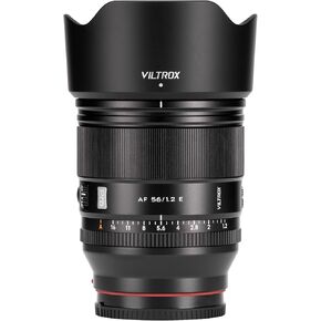 VILTROX 56 مم F1.2 Pro E، AF 56 مم f/1.2 E لسوني E-Mount، F1.2 عدسة صورة ذات فتحة كبيرة لسوني A7 IV A7C II A6700 ZV-E10 II A7R V A7S III A6400 FX30 A6600 in Kuwait