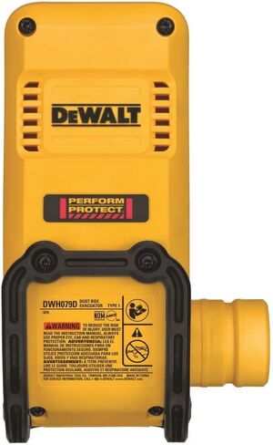 DEWALT DWH079D Dust Box Evacuator in Saudi Arabia