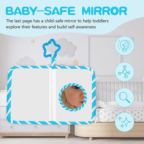Baby Photo Album, My First Family Soft Photo Album For Baby, Woodland Animals Babies Cloth Photo Book Memory Keepsake Shower, First Year Babies Gift Pictures Holds for Newborn Toddler Kids 5.5x7inches in Kuwait