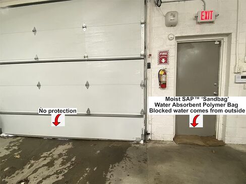 Moist SAP™ Sandless Sandbags - Water Absorbent Polymer Bag for Flood Control - 5 bags in Saudi Arabia