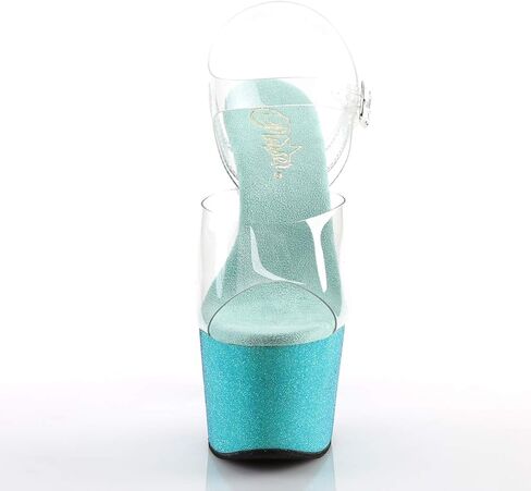 Ombre Glitter Sandals by Pleaser in Saudi Arabia