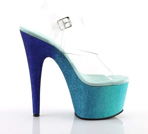 Ombre Glitter Sandals by Pleaser in Saudi Arabia