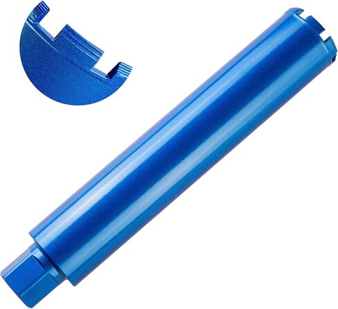 2" Wet Core Drill Bits for Reinforced Concrete, Hard Masonry, Brick, Block, Stone, 14" Drilling Depth, 1-1/4"-7 Thread in Saudi Arabia