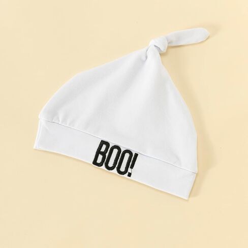 My First Halloween Baby Boy Girl Outfit Hey Boo Long Sleeve Ghost Jumpsuit Romper Newborn Halloween Clothes 0-18M in Saudi Arabia