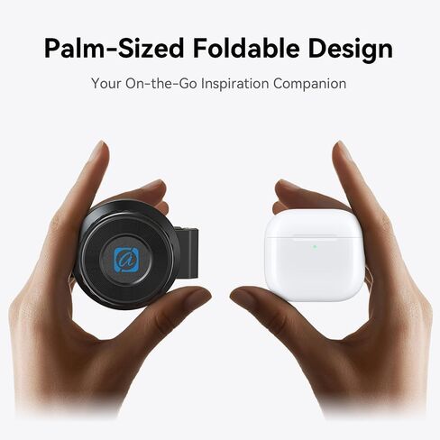 APEXEL Magnetic Telescope Phone Adapter, 45-55mm Aluminum Foldable Photo Adapter Fits All Smartphone, Universal Phone Mount for Binocular, Monocular, Microscope, Spotting Scope in Kuwait