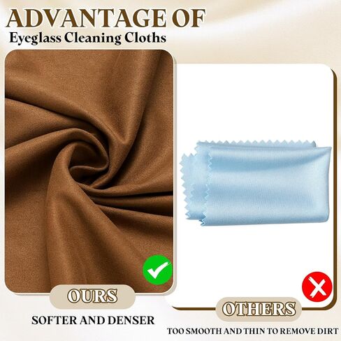 PATIKIL 1Set Soft Eyeglass Cloths, 15.8 x 15.8 Electronics Microfiber Cleaning Cloths Eyeglass Cleaning Fabric for Lens Wipes Glasses Cleaner Jewelry LCD Screens Cameras, Multicolor in Saudi Arabia