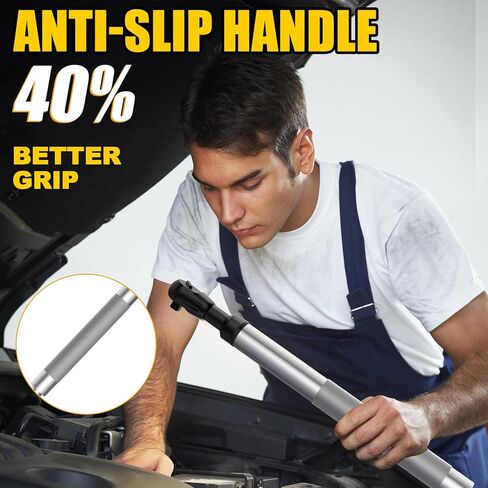 3/8" Offset Extension Wrench for Electric Drill, Impact Ratchet Extender for Tight Spaces, with 4 Adapters in Saudi Arabia