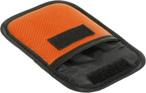 Lens Filter Case, Camera Filter Case Portable Lens Filter Pouch Photography Fit Camera Bag Coat Pocket Drone for 25mm-58mm, Orange in Saudi Arabia