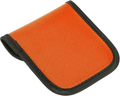 Lens Filter Case, Camera Filter Case Portable Lens Filter Pouch Photography Fit Camera Bag Coat Pocket Drone for 25mm-58mm, Orange in Saudi Arabia