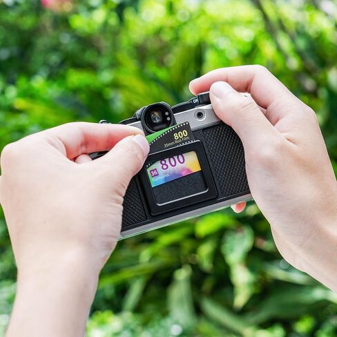JJC 6 قطع من بطاقات تسجيل الأفلام وقطعة واحدة من البطاقة المرجعية لمسافة التركيز، لكاميرا PENTAX 17، لا تحتاج إلى تشذيب، مجموعة بطاقات أدوات التصوير الفوتوغرافي للفيلم على الوجهين in Saudi Arabia