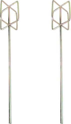 DOITOOL Mixing Paddle for Drill : 2 PCS Grout Drill Attachment - 21 Inch Long Shaft Paddle Electric Cement Mixing Rods for Paint, Plaster, Concrete - Alloy Accessories for DIY Projects in Saudi Arabia