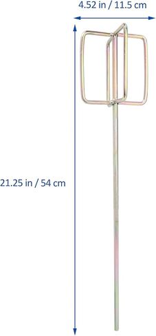 DOITOOL Mixing Paddle for Drill : 2 PCS Grout Drill Attachment - 21 Inch Long Shaft Paddle Electric Cement Mixing Rods for Paint, Plaster, Concrete - Alloy Accessories for DIY Projects in Saudi Arabia