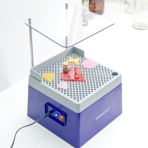Stained Glass Grinder Mini DIY Grinding Tool, 9V 3.5A Portable Glass Grinder Kit with 5/8" Diamond Grinder Bit for Glass Processing Arts Etc. (Blue) in Saudi Arabia