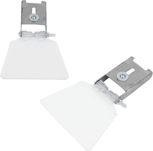 2Pcs Bench Grinder Tool Rest Accessories, 304 Stainless Steel Eye Shields for Bench Grinder, Grinder Safety Shields for Bench Type 125/150/200/250 Grinder in Saudi Arabia