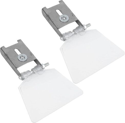 2Pcs Bench Grinder Tool Rest Accessories, 304 Stainless Steel Eye Shields for Bench Grinder, Grinder Safety Shields for Bench Type 125/150/200/250 Grinder in Saudi Arabia