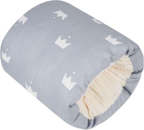 Nursing Arm Pillows for Breastfeeding,Baby Feeding Arm Pillow Portable and Washable for Travel, Soft Cotton Ergonomic Bottle Nursing Essentials（Grey Crown） in Saudi Arabia