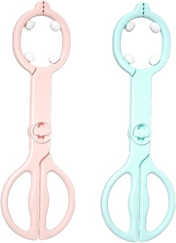 2pcs Heat-resistant Feeding Bottle Clamp Tong Slip Utensils for Newborns Months in Saudi Arabia