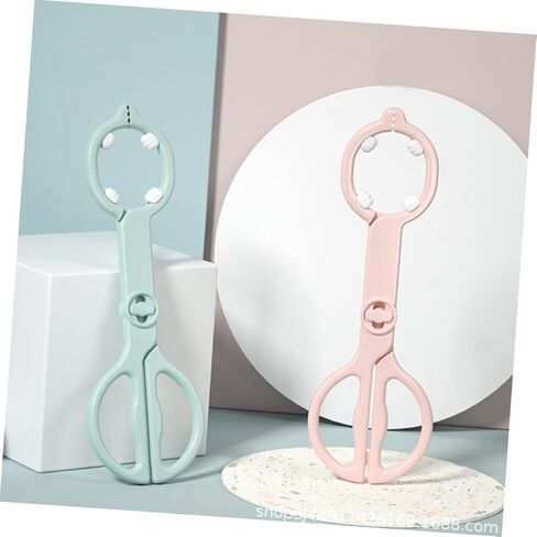 2pcs Heat-resistant Feeding Bottle Clamp Tong Slip Utensils for Newborns Months in Saudi Arabia