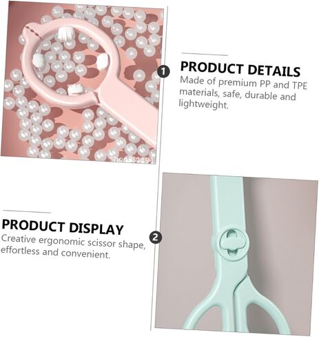 2pcs Heat-resistant Feeding Bottle Clamp Tong Slip Utensils for Newborns Months in Saudi Arabia
