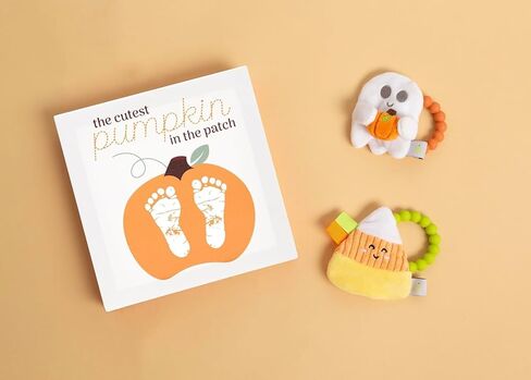 إطار تذكاري من Kate & Milo My Little Pumpkin Baby، ديكورات عيد الهالوين الأول للطفل، ديكورات حضانة الخريف in Kuwait