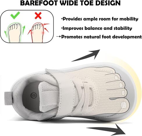 MORENDL Wide Toddler Shoes Baby Walking Shoes Boys & Girls Sneakers Comfort Tennis Running Outdoor Activities in Saudi Arabia
