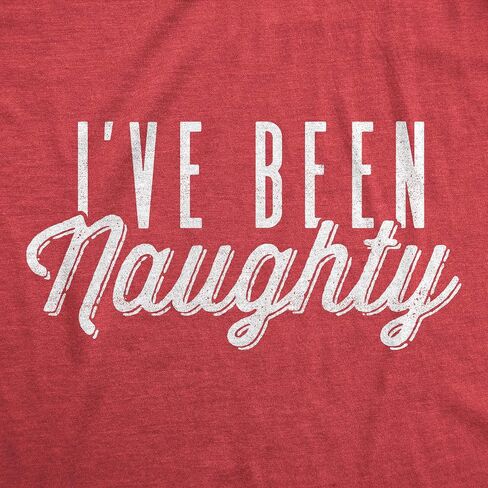Maternity I've Been Naughty T Shirt Cute Christmas Holiday Pregnancy Tee in Saudi Arabia