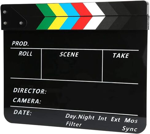 لوح Clapperboard لمشهد الفيديو، لوح Clapperboard بسيط احترافي وعملي لفيلم الفيلم للعب الأدوار in Saudi Arabia