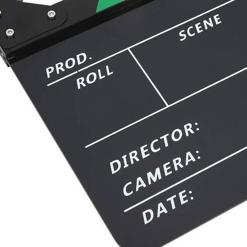 لوح Clapperboard لمشهد الفيديو، لوح Clapperboard بسيط احترافي وعملي لفيلم الفيلم للعب الأدوار in Saudi Arabia