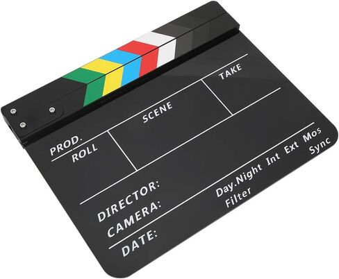 لوح Clapperboard لمشهد الفيديو، لوح Clapperboard بسيط احترافي وعملي لفيلم الفيلم للعب الأدوار in Saudi Arabia