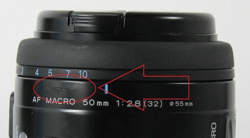 Minolta A 50mm F2.8 AF Macro Lens Minolta A Mount SLR DSLR Cameras (Renewed) in Saudi Arabia
