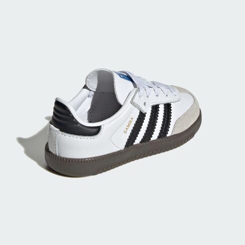 adidas Baby-Boy's Ftwwht/Cblack Unisex Samba OG EL I FTWR whiteCore Black/GUM5 7K US in Saudi Arabia