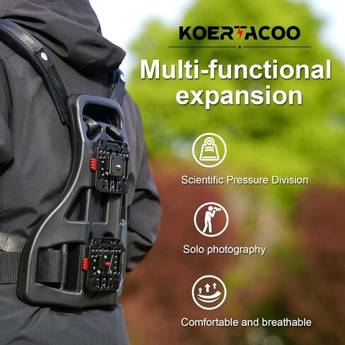 Video Outdoor Live Broadcast Power Backpack Vest Mobile Outdoor Clip Pusher, V-Mount Battery Clip Power Output Power Supply, Suitable for Multiple scenarios: Weddings, Recording Videos, etc in Saudi Arabia