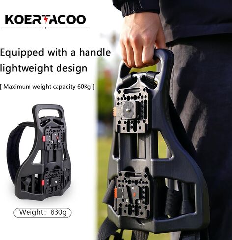Video Outdoor Live Broadcast Power Backpack Vest Mobile Outdoor Clip Pusher, V-Mount Battery Clip Power Output Power Supply, Suitable for Multiple scenarios: Weddings, Recording Videos, etc in Saudi Arabia