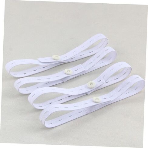 15pcs Adjustable Diaper Fixing Belts Elastic Nappy Fastening Buckles Comfortable Soft Belt for Secure Diaper Fit and Gentle Abdomen Support in Saudi Arabia