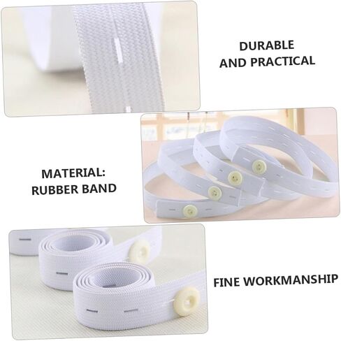 15pcs Adjustable Diaper Fixing Belts Elastic Nappy Fastening Buckles Comfortable Soft Belt for Secure Diaper Fit and Gentle Abdomen Support in Saudi Arabia