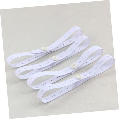 12 قطعة من مشابك الحفاضات القابلة للتعديل وحزام الحفاضات المطاطي القابل للتنفس وأبازيم القماش لمنع الانزلاق in Kuwait