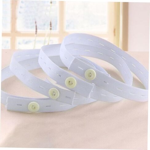 12 قطعة من مشابك الحفاضات القابلة للتعديل وحزام الحفاضات المطاطي القابل للتنفس وأبازيم القماش لمنع الانزلاق in Kuwait