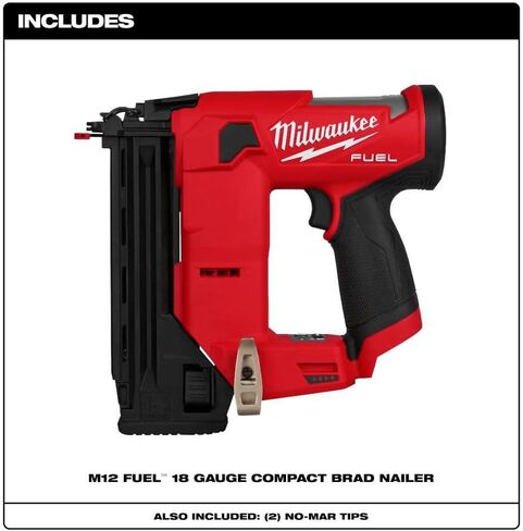 Storekid for Milwaukee M12 Fuel 18 Gauge Compact Brad Nailer (أداة عارية) + TPT Premium cart storekid in Saudi Arabia