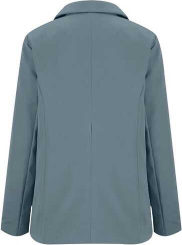 Blazers for Women Business Casual Button Down Lapel Suit Jackets Long Sleeve Work Office Fall Spring Clothes in Saudi Arabia