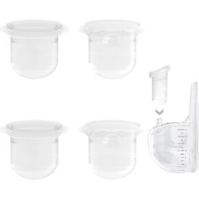 12PC M6 Breast Pump Replacement Accessories, Including 8pcs Duckbill Valve and 4pcs Diaphragms for Momcozy Mobile Style | M6, Replace for Momcozy Pump Parts, Not Original Parts, 12PC Red in Kuwait