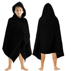 ORIGINAL KIDS Hooded Bath Towel Wrap - Ultra Soft 100% Cotton Terry Large Oversized Hooded Kids Towel - Toddler Big Kid Shower Pool Beach Towel - Absorbent Quick Dry Easy Care Gift - 30 x 54 - Ivory in Saudi Arabia