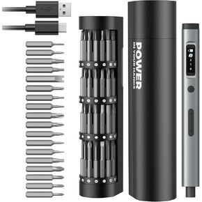 90-in-1 Mini Electric Screwdriver, SMOOTHARMOR Precision Screwdriver Set Cordless with 78 S2 Bits, 0.15-0.55 N.m Torque, Magnetic Storage, 500mAh, LED Light, Power Repair Tool Kit for Phone Laptop PS5 in Saudi Arabia